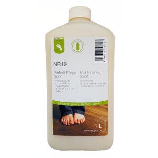NR19 NEOPUR Parkett Pflege Sport